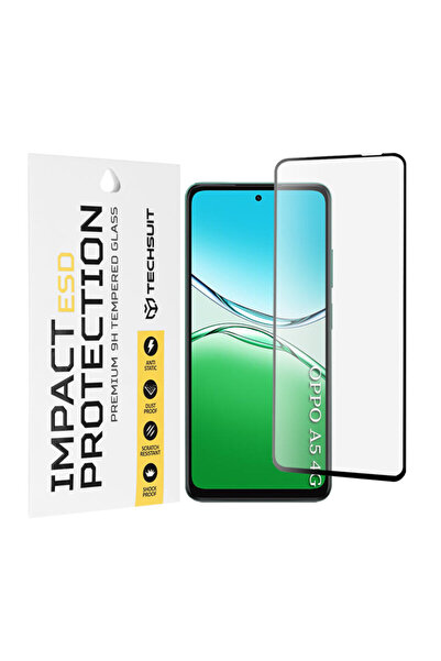 Techsuit Γυαλί ESD Oppo A5 4G, μαύρο