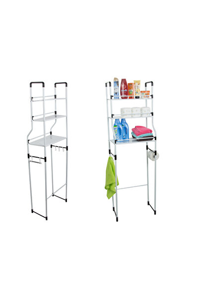 verk group Raft depozitare deasupra masinii de spalat sau toaletei, 3 rafturi...