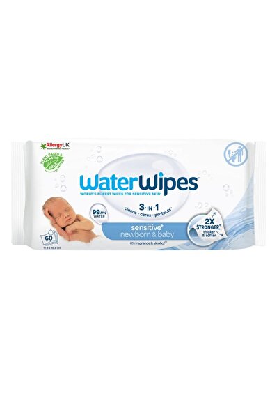 wWaterWipes Servetele umede Water Wipes, plastic free, 60 buc