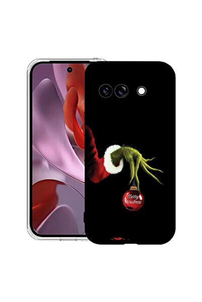 bestcase Удароустойчив калъф за Google Pixel 10a, с коледен дизайн GreenMass,...