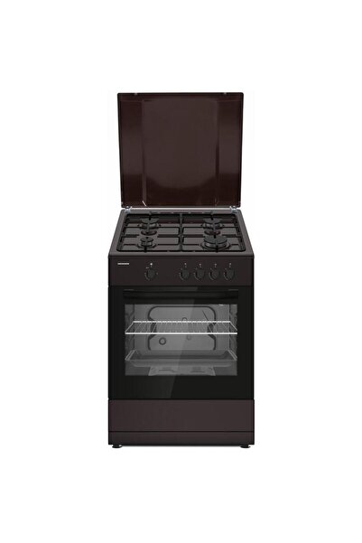 Heinner Aragaz pe gaz HFSC-SME66IBRW cu 4 arzătoare, aprindere electrică, cap...