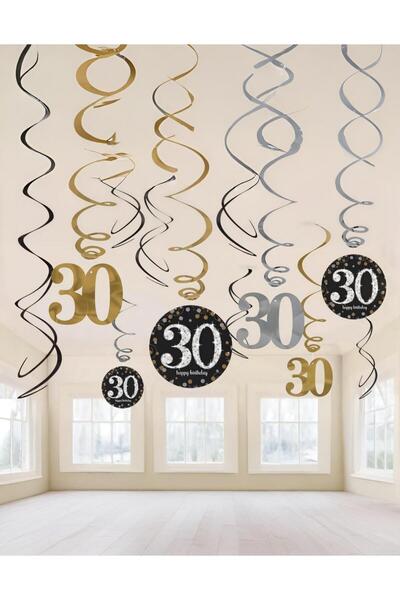 PARTİ SEPETİ Ornament suspendat din aur de 30 de ani