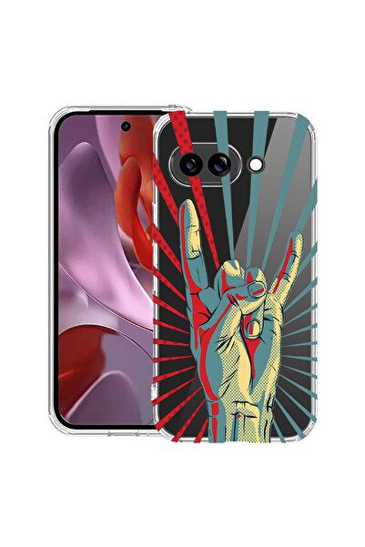 bestcase Husă Anti Shock Case For Google Pixel 10a, cu Design Rock Festival, ...