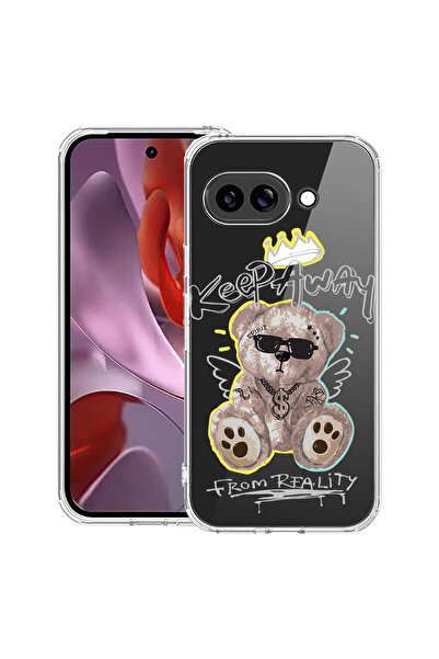 bestcase Husă Anti Shock Case For Google Pixel 10a, cu Design Teddy Bear Keep...