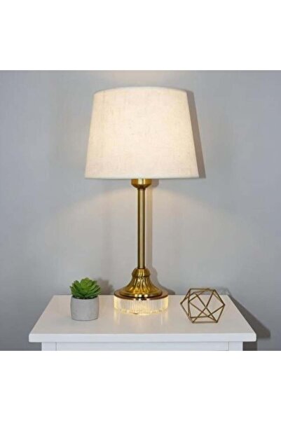HOMEZ NEED Classic Table Lamp with Golden Base