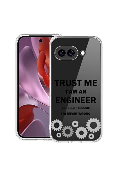 bestcase Husă Anti Shock Case For Google Pixel 10a, cu Design I'm an engineer...
