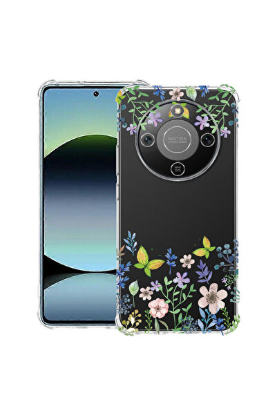 bestcase Husă Anti Shock Case For Honor Magic8 Lite, cu Design Butterfly Flow...