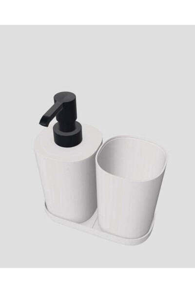 Generic STORAVAN 3-piece bathroom set, white
