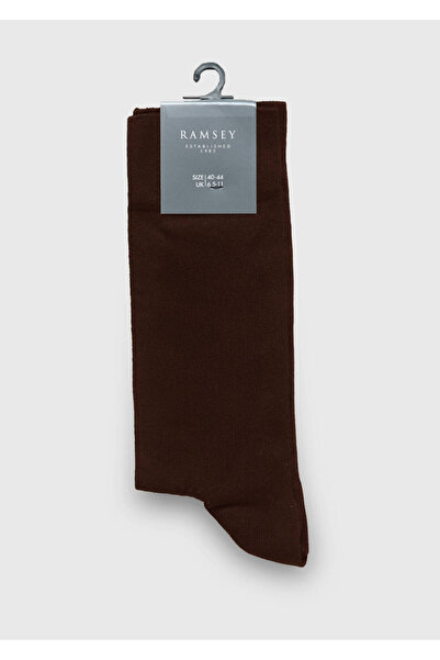Ramsey Brown 80% Cotton, 20% Polyamide Socks