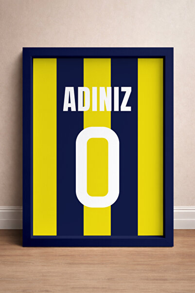 HOMEPACK Kişiye Özel Taraftar Tablosu, Çerçeveli Takım Tablosu, Taraftar Post...