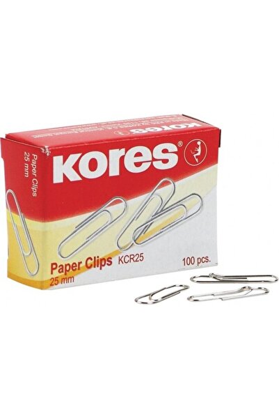 kores Agrafe metalice pentru hârtie 25 mm 100/cutie