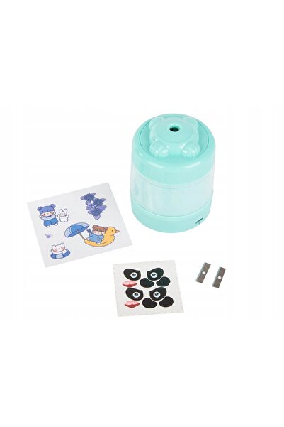 zola Ascuțitoare electrică reîncărcabilă, model ursuleț de pluș, autocolant d...