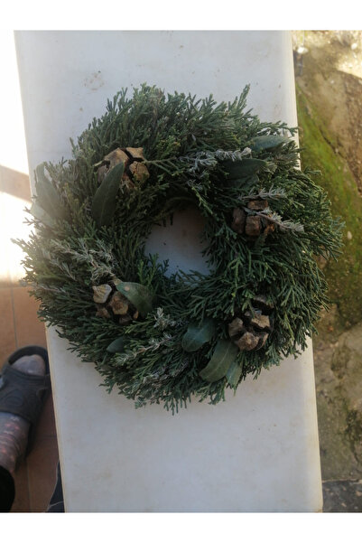 Er Loom Doğal Kapı Çelenk