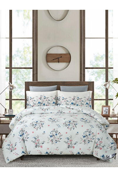 Donetella Luxury 6-Pc Reversible Comforter Set, King 260×240 cm, 400 GSM Poly...