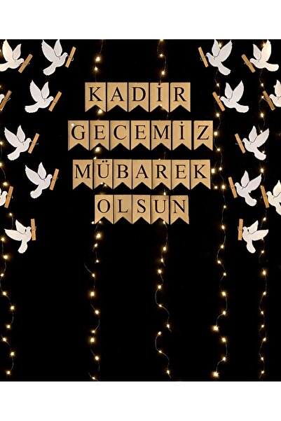 PROMISEBACKDROP2 Kadir Gecemiz Mübarek olsun Ramazan Ayı Kumaş Pano , Fotoğra...