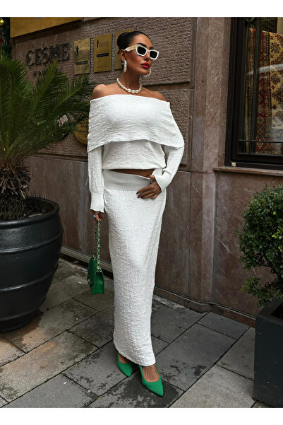 Secret Passion Lingerie New Season Madonna Collar Knitwear Women's Double Set...