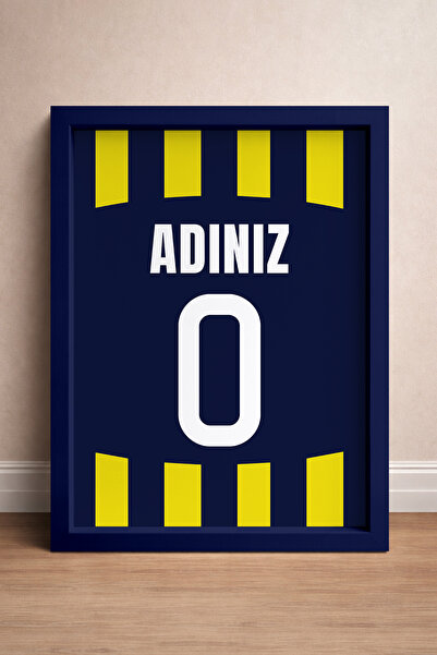 HOMEPACK Kişiye Özel Taraftar Tablosu, Çerçeveli Takım Tablosu, Taraftar Post...