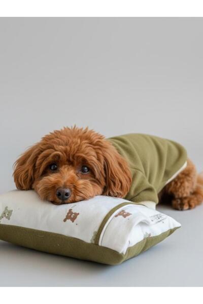 Kemique Teddy Forest Chic Fleece Sweatshirt and Pillow Set – for Dogs by Slee...