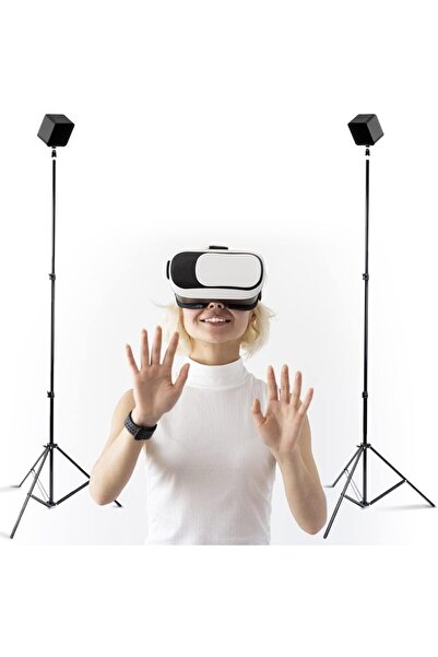 Generic حامل ثلاثي القوائم للواقع الافتراضي، قاعدة تثبيت، متوافق مع Steam VR ...