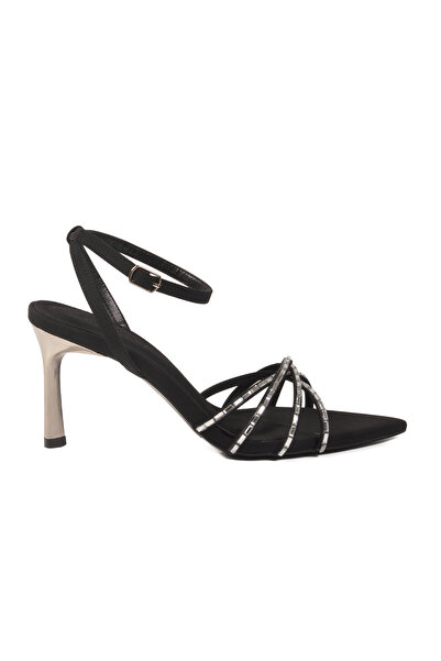 AYAKMOD Black Women's Heeled Shoes 681137 Z