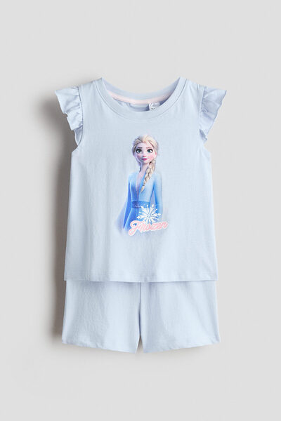 H&M Baskılı Pijama Takımı