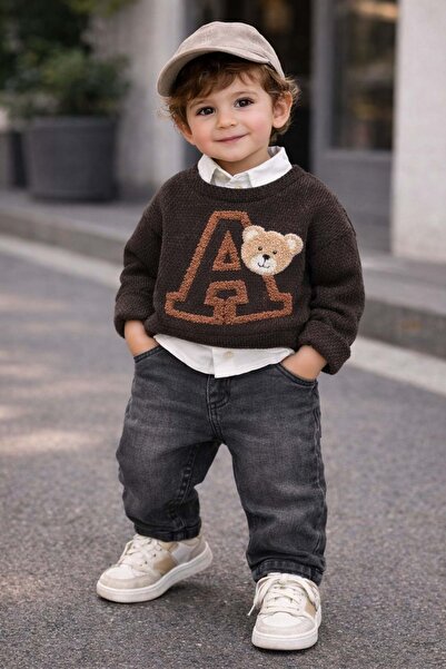 gültekin bebe Jolly Pop Örgü Sweatli 3 Lü Erkek Takım 9-24 Aylık -448382715 -...