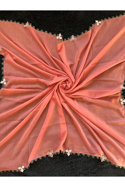 Beykan handmade Κεντημένο με βελόνες κασκόλ/Υεμένιο/Γραφήματα/Μαντήλι κεφαλής