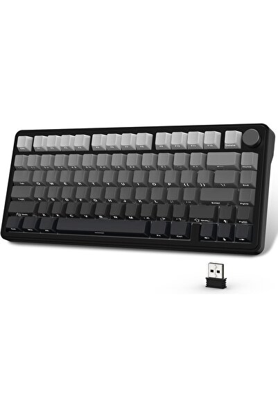 Generic لوحة مفاتيح الألعاب الميكانيكية ATTACK SHARK x AJAZZ X85، مفاتيح من ا...