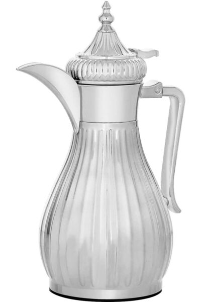 Generic ترمس دلة من معرض السيف، طراز تميم 5، سعة 0.60 لتر، وعاء داخلي زجاجي، ...