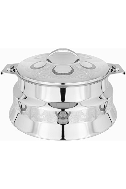 Generic Al saif plus 1 Steel Food Container, 2.5 Liter - Silver