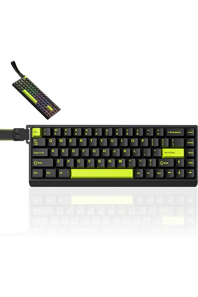 Generic لوحة مفاتيح الألعاب الميكانيكية UCHUANG M68، لوحة مفاتيح ألعاب بمحور ...