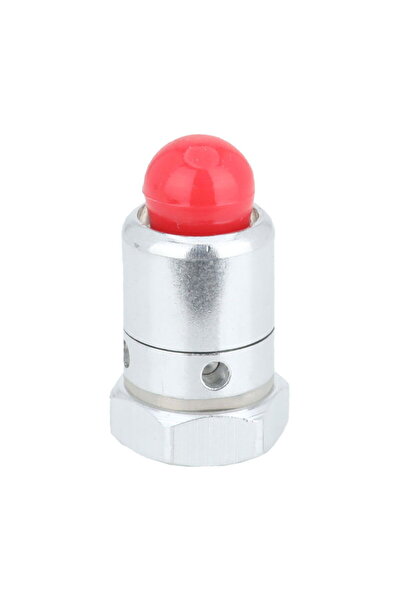 Generic صمام أمان فولاذي لطنجرة ضغط فولكانو - فضي