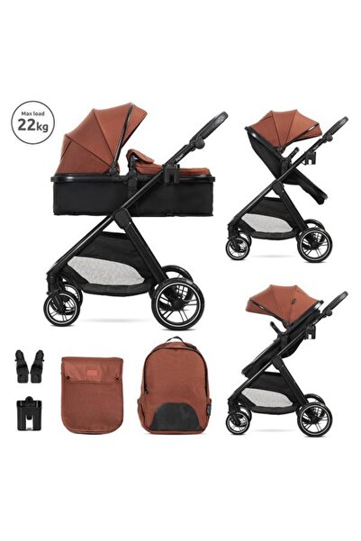 LORELLİ Καρότσι Aspen 2 σε 1, Προσαρμογείς καθίσματος αυτοκινήτου, Έως 22 kg,...