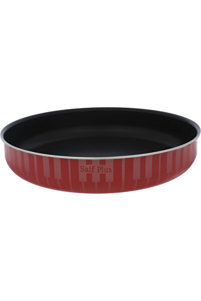 Generic Alsaif Plus Teflon Oven Tray, 28 x 28 x 5 cm - Red