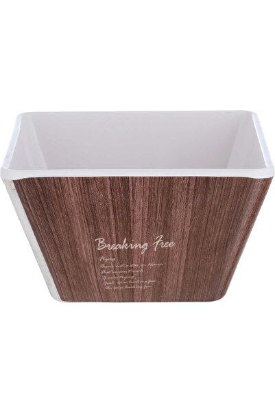 Generic وعاء بلاستيكي من معرض السيف، 13×13×8 سم - بيج