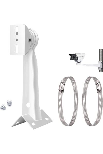 Generic Security Camera Corner Pole Mounting Bracket, Azonee Universal Wall C...