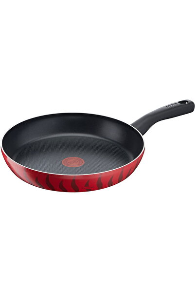 Generic مقلاة تيفال، 26 سم - أحمر