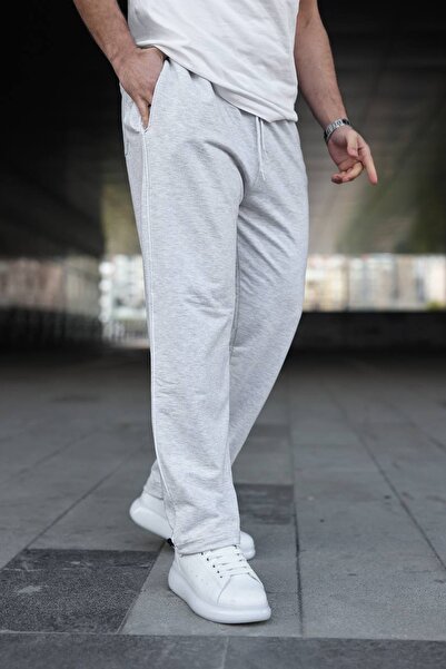 BİRBEYSTORE Men's Bottom Sweatpants with Side Pockets and Back Pockets, Elast...