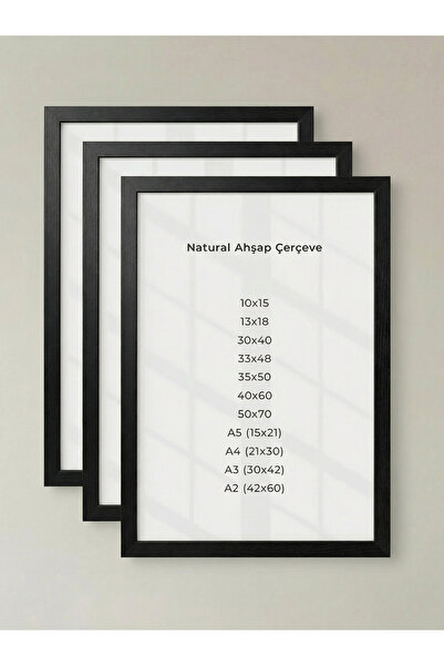 huhuli Wooden Painting Frame, Photo, Certificate, Poster, Puzzle, Baby Room F...