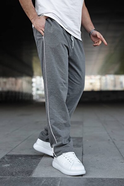 BİRBEYSTORE Men's Bottom Sweatpants with Side Pockets and Back Pockets, Elast...