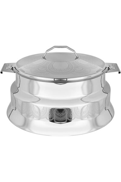 Generic Alsaif Plus 1 Pradeep Steel Container, 7.5 Liter - Silver