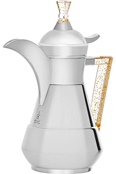 Generic ترمس السيف جاليري سليمان 2، سعة 1 لتر، وعاء داخلي من الزجاج، ووعاء خا...