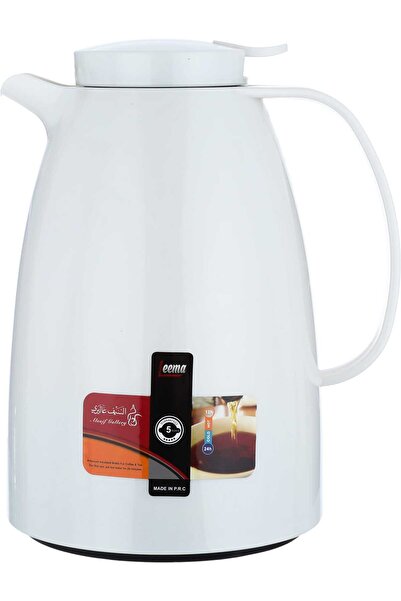 Generic ترمس ليما من معرض السيف، سعة 1.5 لتر، مزود بضاغط، وعاء داخلي زجاجي حر...