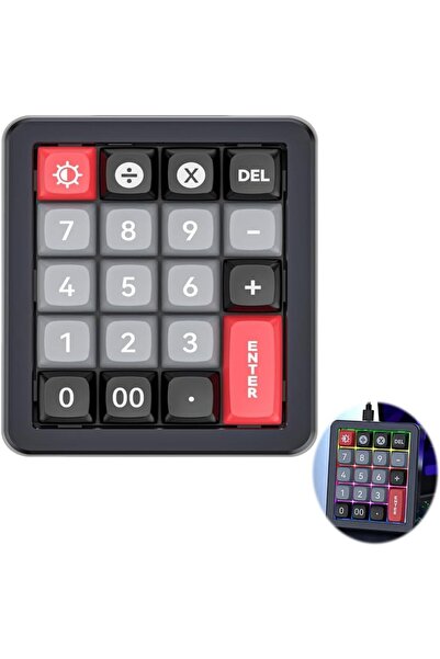 Generic لوحة مفاتيح ألعاب Azonee مزودة بإضاءة RGB، ومفاتيح قابلة للاستبدال ال...