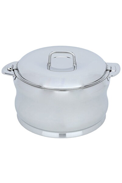 Generic Sunrise Food Container Steel Al saif Gallery, 5000 ml - Silver