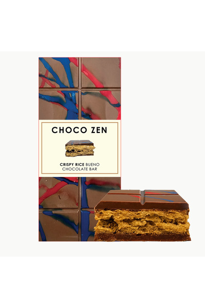 Choco Zen شوكولاتة دبي (190 غرام) شوكولاتة بوينيسيمو بالحليب مع الأرز المقرمش...
