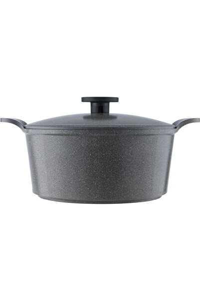 Generic طاجن نيو فليم إكستريما جرانيت، 26 سم، 6 لتر - رمادي