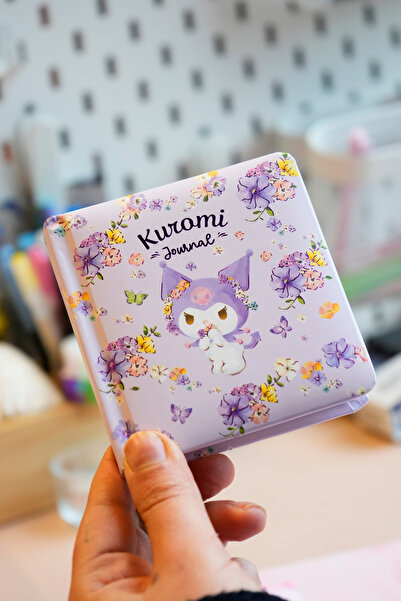 Victoria's Journals Kuromi Mini Square Journal 9X9 cm 192 Pages 100 Gr.