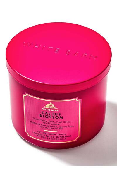 Bath & Body Works Cactus Blossom 3-Wick Candle