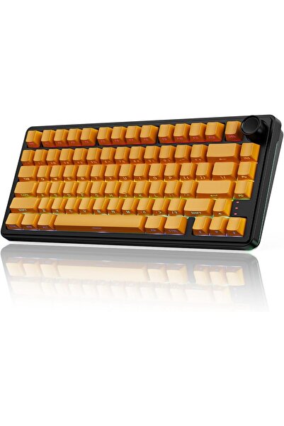 Generic لوحة مفاتيح ألعاب لاسلكية، بإضاءة RGB، ومقبض، وقابلة للتبديل السريع، ...